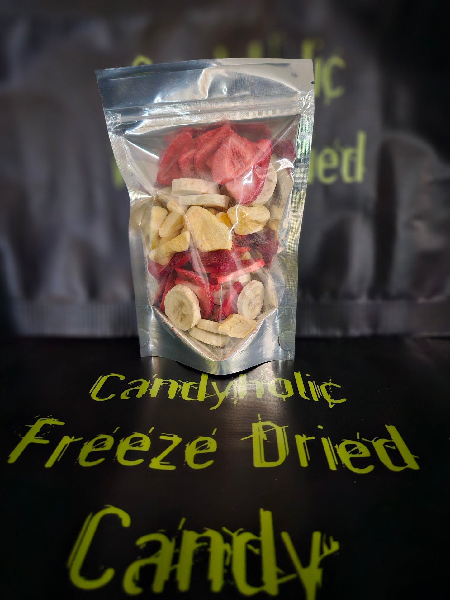 Mango, Strawberry, Banana