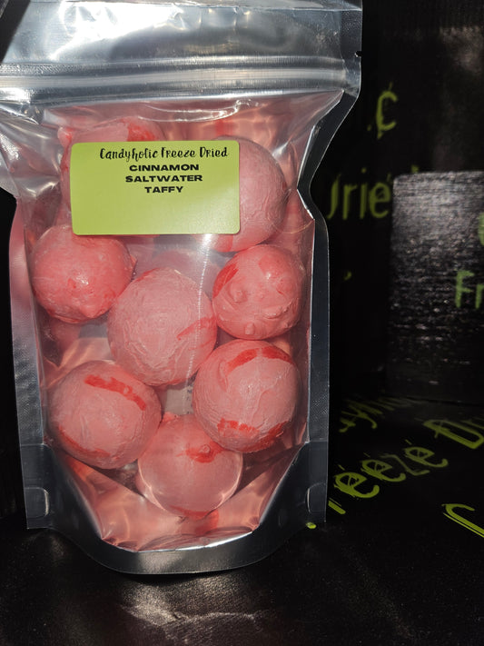 Freeze Dried Cinnamon Saltwater Taffy